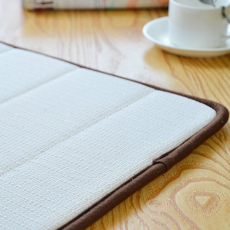 Home Bath Mat Coral Fleece Bathroom Carpet Water Absorption Non-slip Memory Foam Absorbent Washable Rug Toilet Floor Mat Home Bath Mat Coral Fleece Bathroom Carpet Water Absorption Non-slip Memory Foam Absorbent Washable Rug Toilet Floor Mat